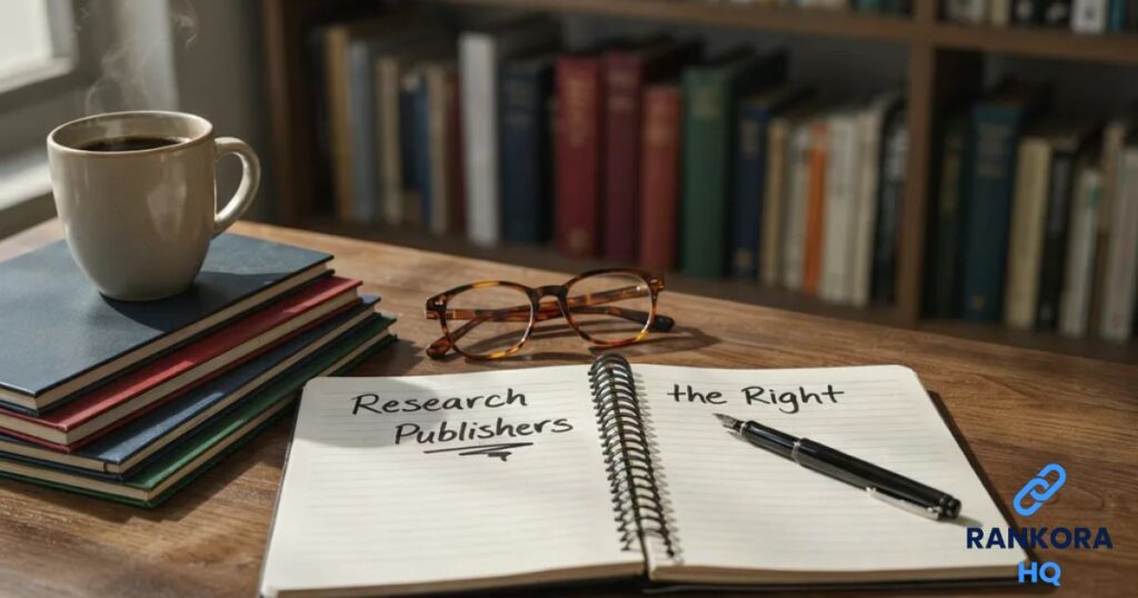 Research the Right Publishers