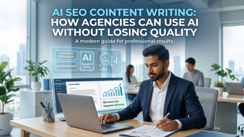 AI SEO Content Writing: How Agencies Can Use AI Without Losing Quality