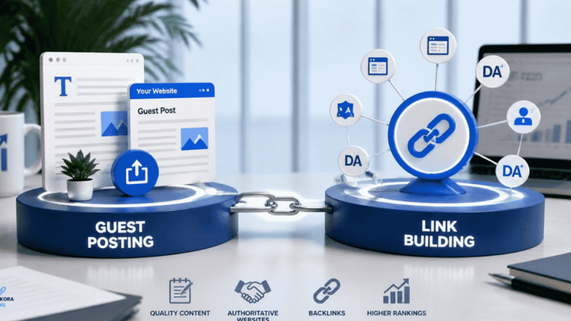 Guest Posting vs Link Building: What’s the Difference?