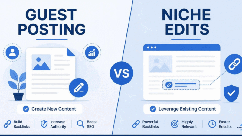 Guest Posting vs Niche Edits: Which Fits Which Campaign?
