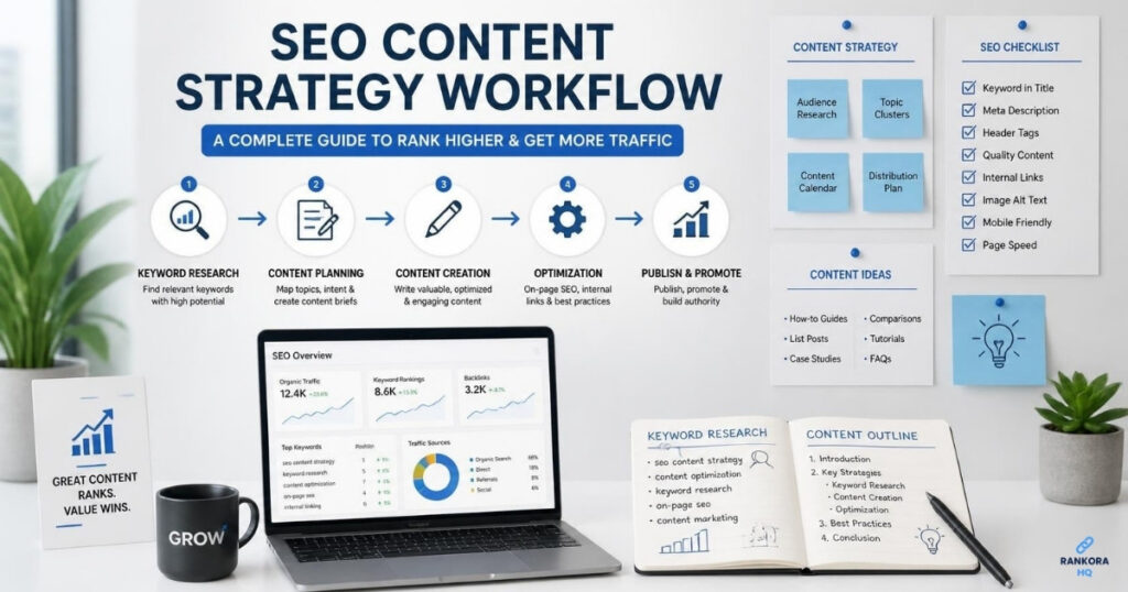 How agencies plan search optimized content