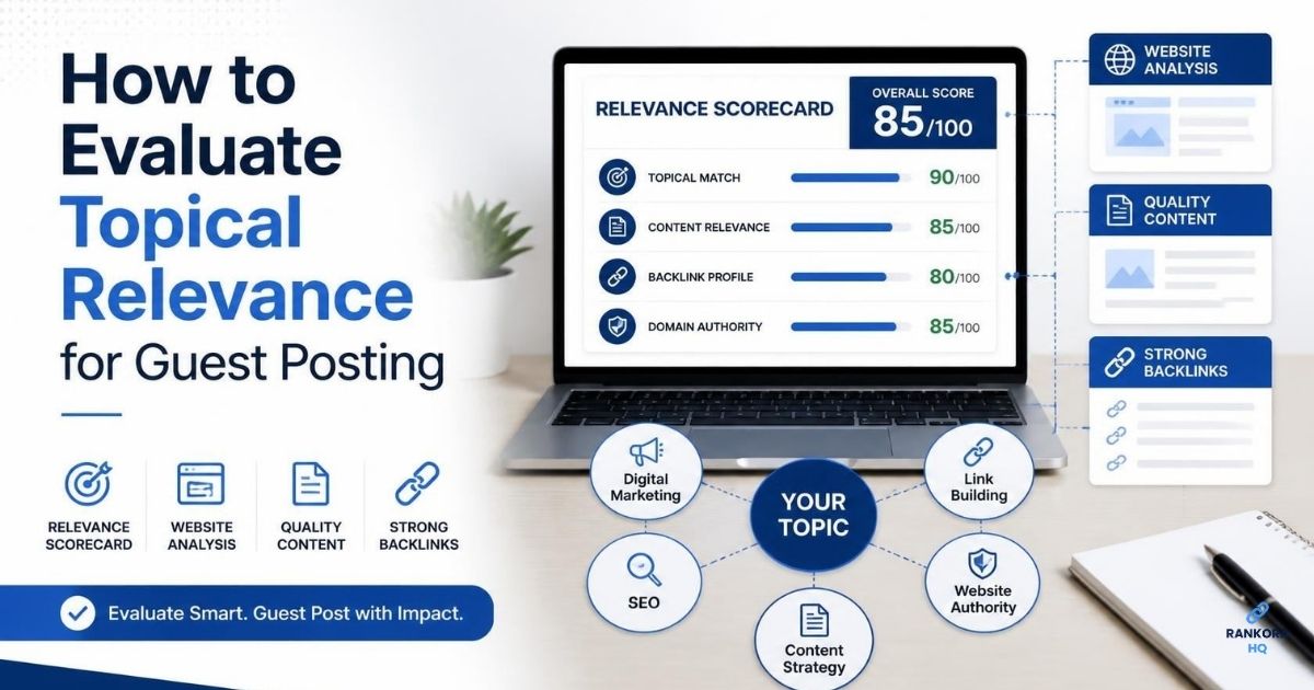 How to Evaluate Topical Relevance for Guest Posting