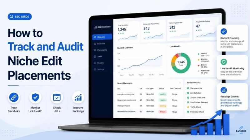 How to Track and Audit Niche Edit Placements