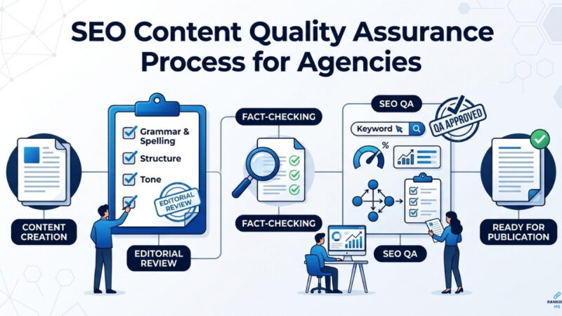 SEO Content Quality Assurance Process for Agencies