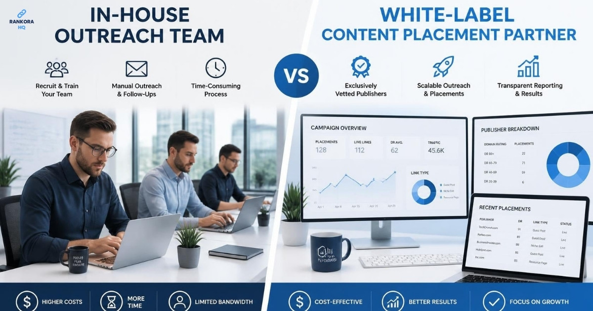 White Label Content Placement vs In House Outreach 