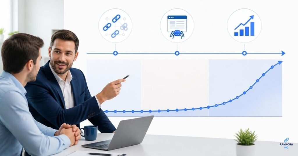 Why link building results are not instant